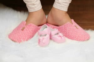 Pregnancy changes in feet