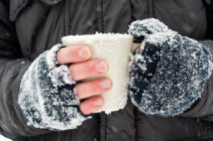 Keep feet and hands warm in winter play