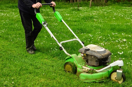 Lawn Mower Foot Safety